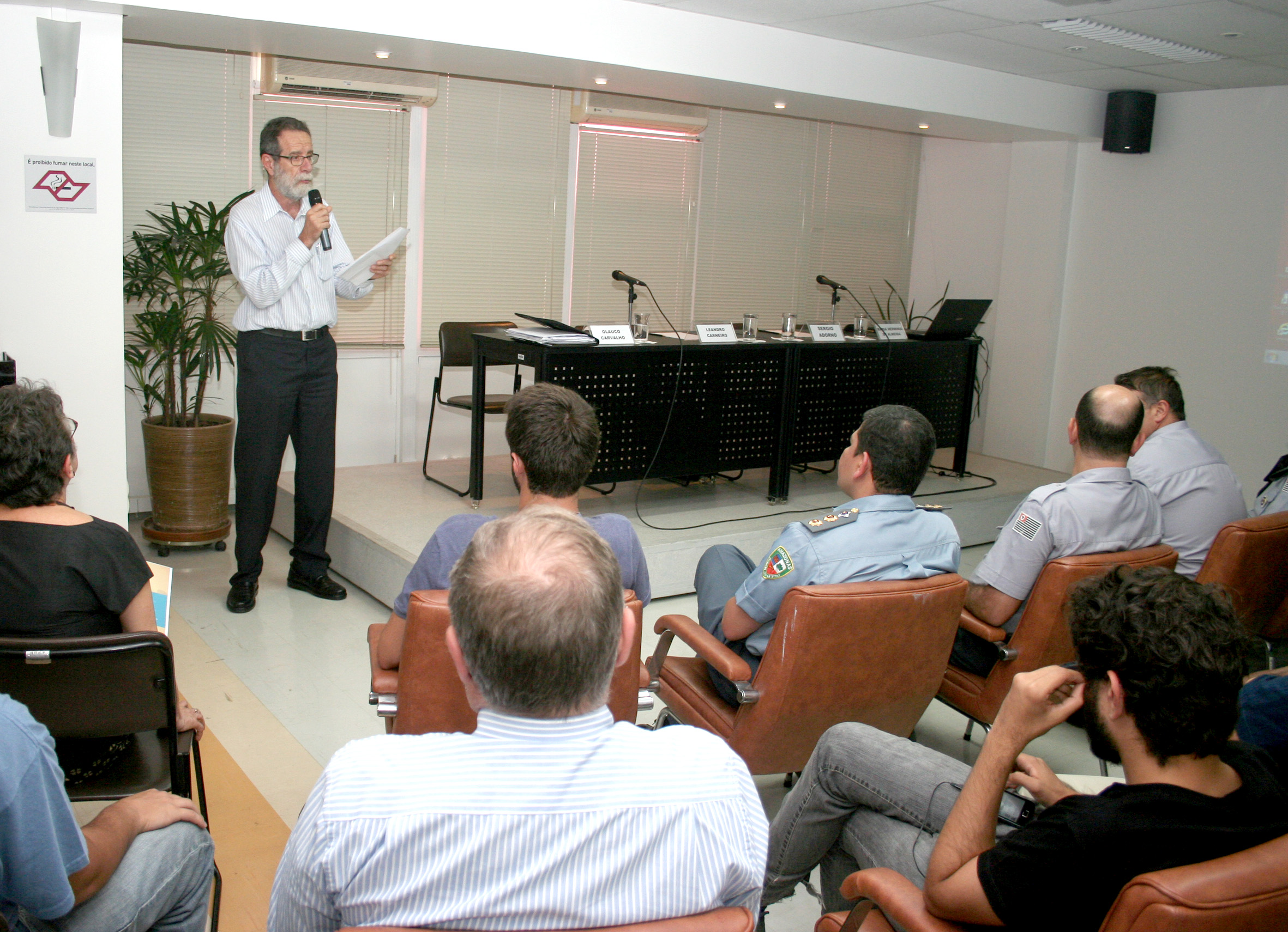 Marcos Boulos faz apresentação dos expositores