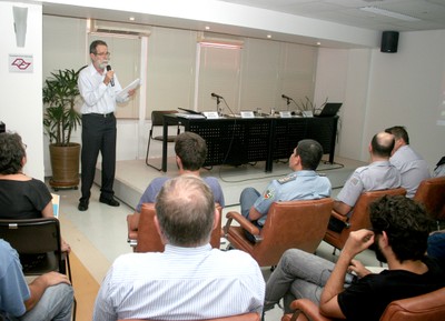 Marcos Boulos faz apresentação dos expositores