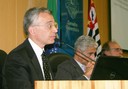 Eliezer Diniz, José Eli da Veiga e Martin Grossmann