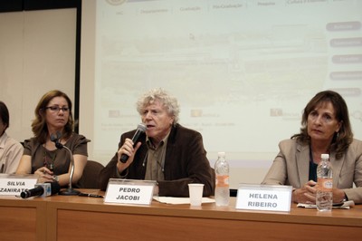 Silvia Zanirato, Pedro Jacobi e Helena Ribeiro