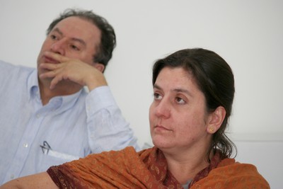 Arturo Alvarado e Camila D'Ottaviano