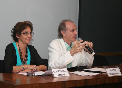 Sylvia Duarte Dantas e Martin Grossmann
