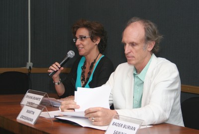 Sylvia Duarte Dantas e Martin Grossmann