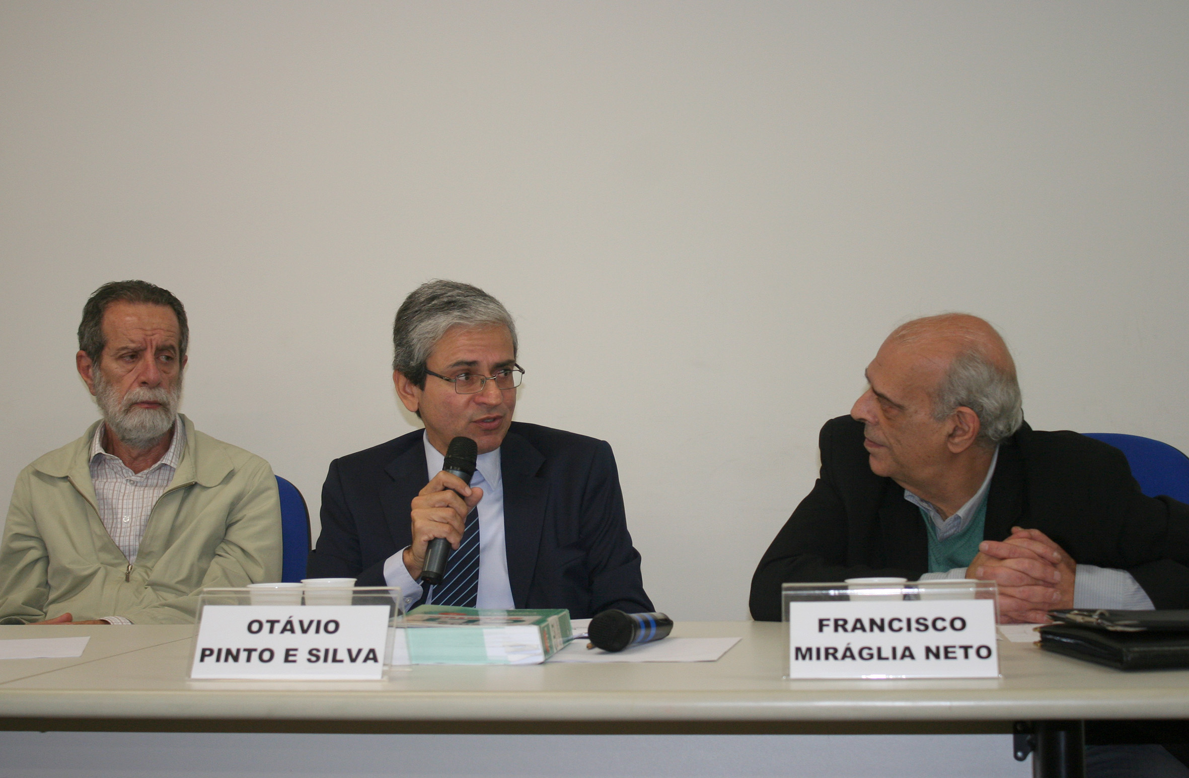 Marcos Boulos, Otávio Pinto e Silva e Francisco Miráglia Neto