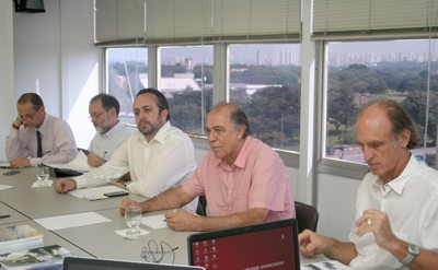 Claudio Possani, Antonio Carlos Vieira Coelho, Hamilton Varela de Albuquerque, Pablo Mariconda e Martin Grossmann