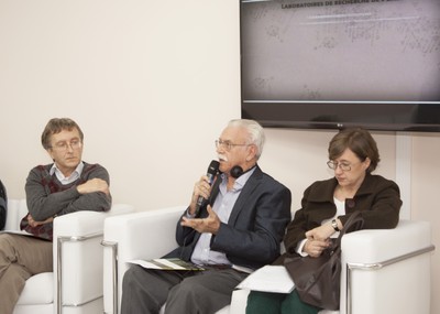 Pierre Descouvemont, Carlos Alberto Barbosa Dantas e Heloísa Costa