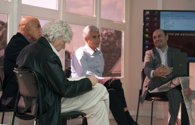 Pedro Jacobi, Eduardo Viola, José Eli da Veiga e Eduardo Felipe Pérez Matias