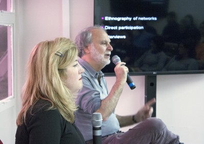 Tatiana Bazzichelli e Massimo Canevacci