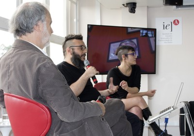 Massimo Canevacci, Salvatore Iaconesi e Oriana Persico