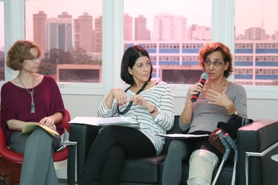 Arlene Clemesha, Lúcia Maciel Barbosa de Oliveira e Sylvia Dantas