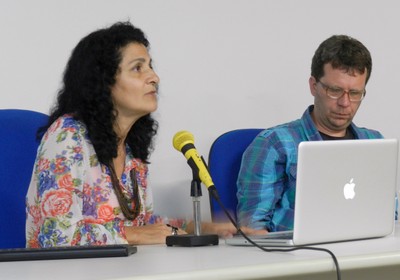 Ivaneide Cardozo e Walter Steenbock