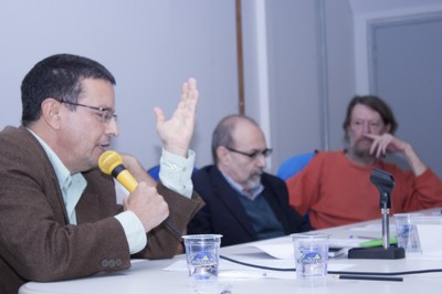 Cícero Araújo, Leopoldo Warizbort, Sérgio Adorno e Yves de La Taille