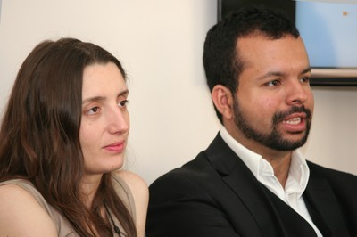 Tatiane Bottan e Leonardo Gomes