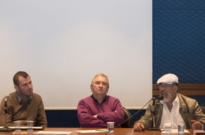 Agustín Espinosa, Carlos Sixirei Paredes e Dennis de Oliveira