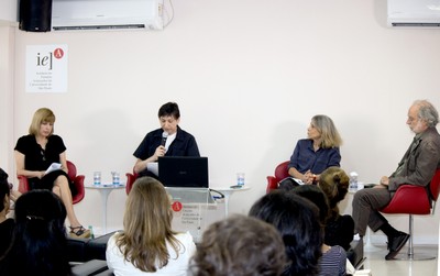 Rita Paiva, Mauro Rovai, Olgária Matos e Massimo Canevacci