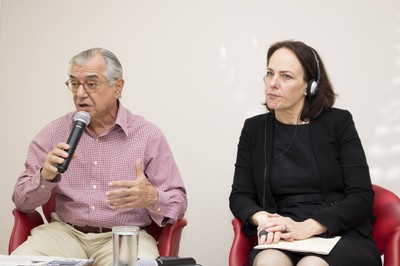 José Alváro Moisés e Heide Hackmann