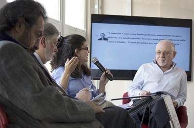 Gílson Schwartz, Claudio Cohen, Maya Mitre e Bernardo Sorj