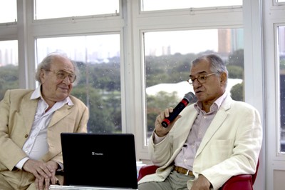 Mino Vianello e José Álvaro Moisés