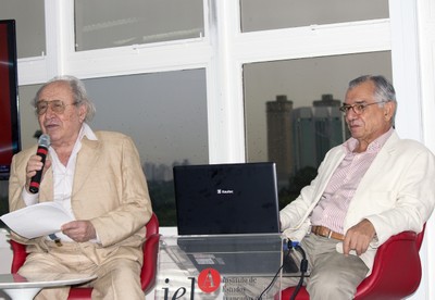 Mino Vienello e José Álvaro Moisés 