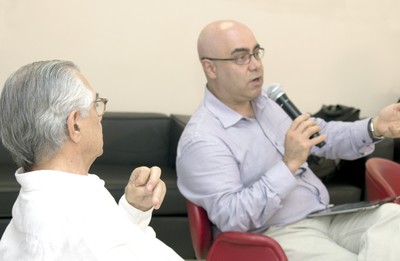 José Álvaro Moisés e Cláudio Couto