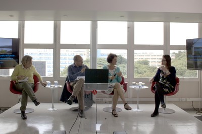 Maria da Penha Vasconcelos, Wagner Costa Ribeiro, Silvia Serrao-Neumann e Gabriela Di Giulio