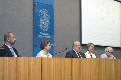 Eduardo Mario Mediondo, Stela Goldstein, Newton de Lima Azevedo, Sonia Chapman e Pedro Jacobi