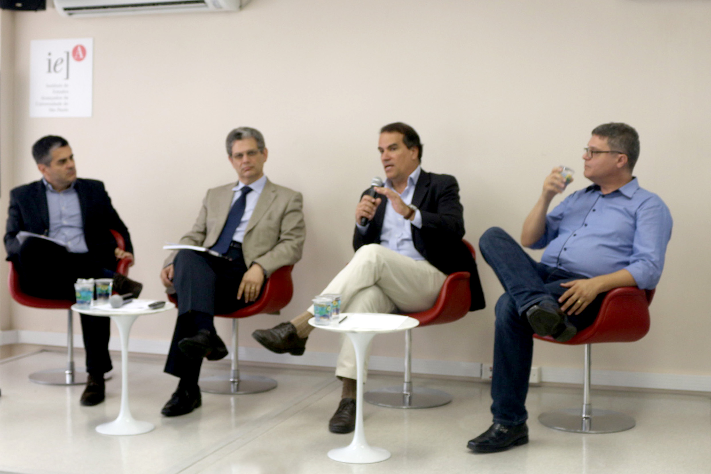 Tomas Alvim, Silvio Barros, Luiz Firmino Pereira e Lauro Pinotti