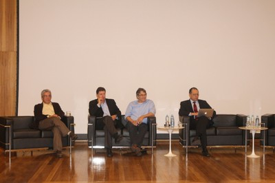 Luis Carlos Ferreira, José Eduardo Krieger, Paulo Arruda e Glaucius Oliva