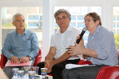Alfredo Bosi, Anselmo Luis dos Santos e José Darin Klein