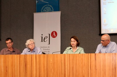 Luis Enrique Sánchez, Pedro Jacobi, Ana Paula Fracalanza e Pedro Luiz Côrtes