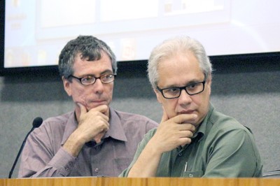 Luis Enrique Sánchez e Marcos Buckeridge