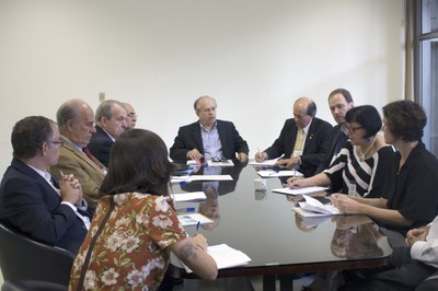 Ministro Renato Janine Ribeiro em reunião com Reitores - 24 de abril de 2015