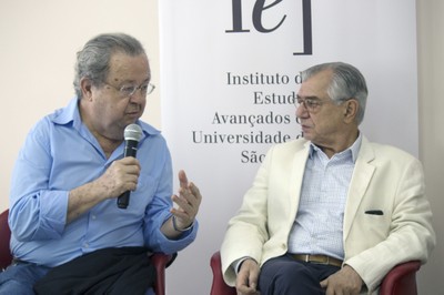 Francisco Weffort e José Álvaro Moisés