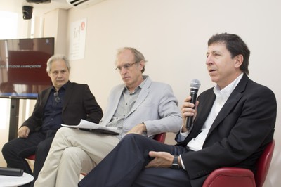 Marcos Buckeridge, Martin Grosmann e José Eduardo Krieger
