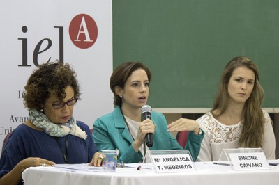 Maria Angélica Medeiros, Simone Caivano e Renata Fagundes
