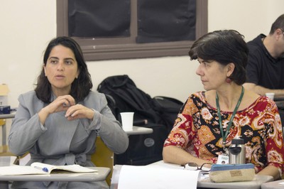 Denise Chaer e Semíramis Martins Álvares Domene
