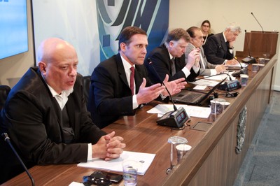 Luís Felipe Pondé, Fernando Capez, Marcos da Costa, Gaudêncio Torquato e Belisário dos Santos - (14-09-2015)