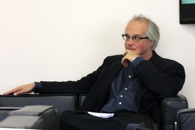 O diretor de redação da revista “Época”, João Gabriel Lima prestigia o evento