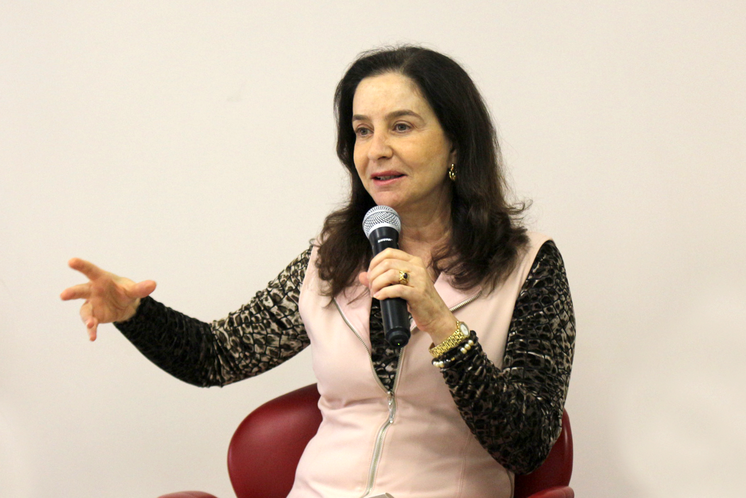 Luiza Nagib Eluf em sua a presentação