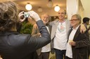 Rafael Urban fotografa Massimo Canevacci, Martin Grossmann e Leopold Nosek