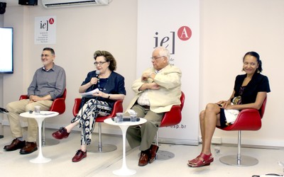 Marcos Moraes, Walnice Nogueira Galvão, Antonio Dimas e Ligia Fonseca Ferreira