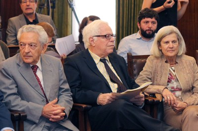 Alfredo Bosi, Sérgio Paulo Rouanet e Bárbara Freitag