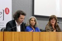 Georges Gaillard, Olgária Matos e Maria Inês Assumpção Fernandes - 22/02/2016