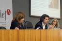 Maria Inês Assumpção Fernandes, Georges Gaillard e Olgária Matos - 23/02/2016