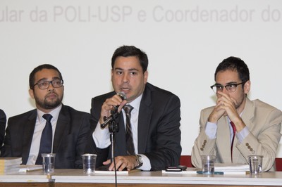 Jhonatan Almada, Fernando Sampaio e Flávio Scorza