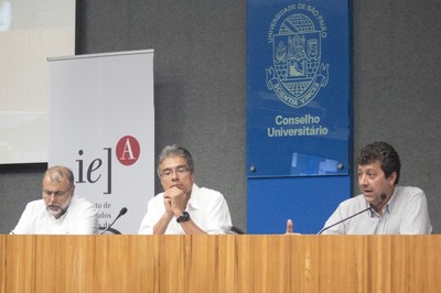 Luiz  Antônio Martinelli, Ricardo Ribeiro Rodrigues e Luciano Martins Verdade