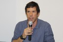 Astolfo Gomes de Mello Araujo fala durante o debate