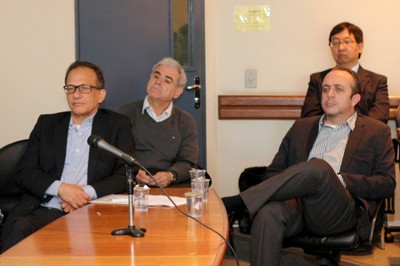 Adalberto Fazzio, Roberto Mendonça Faria, Sérgio Akira Uyemura e Hamilton Varela