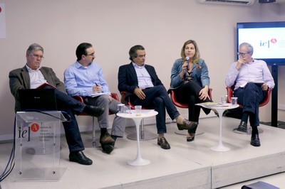 Bastiaan Reydon, Bernard Appy, André Guimarães, Rossana Fernandes Duarte e João Paulo Ribeiro Capobianco