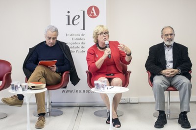 José Teixeira Coelho Netto, Jane Ohlmeyer e Guilherme Ary Plonski